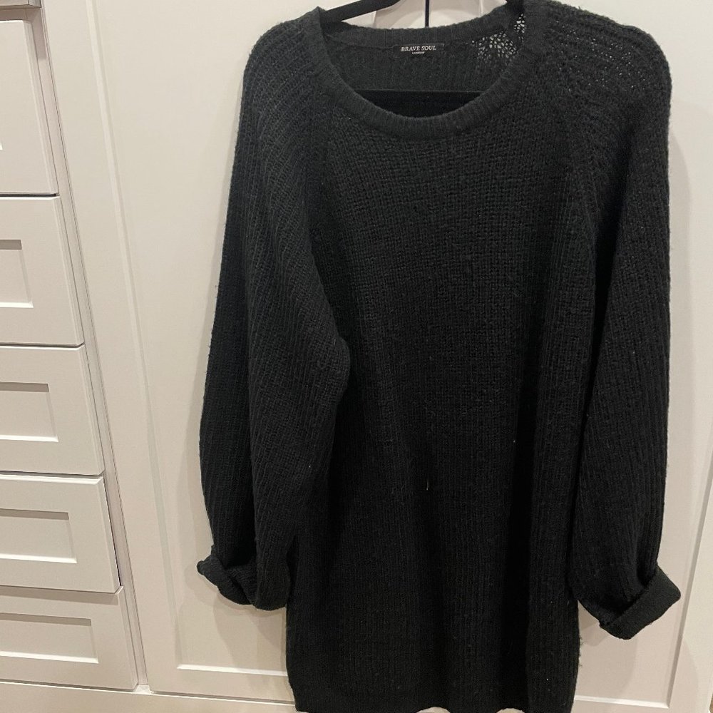 Black Sweater Dress